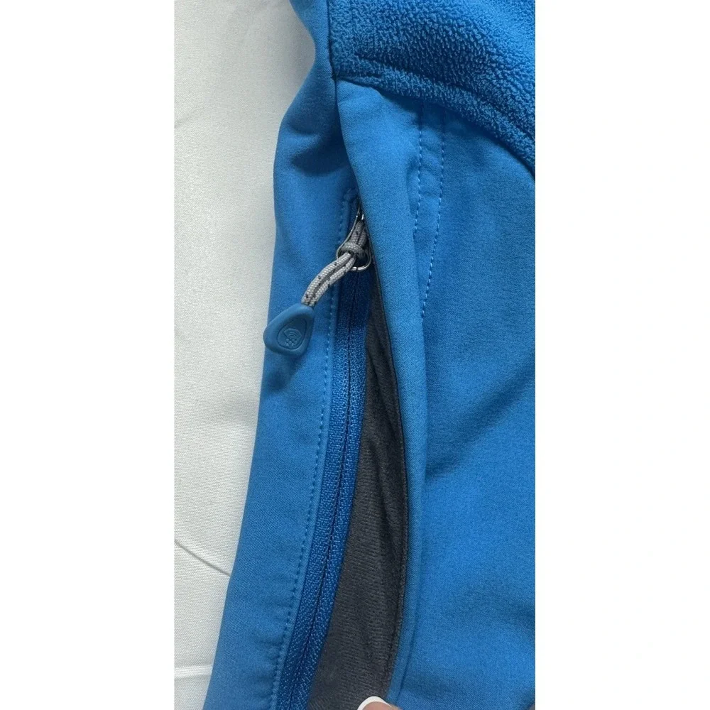 Mountain Hardwear WOMEN'S MOUNTAIN MONKEY TECH Fill Zip‎ Jacket Medium Blue
